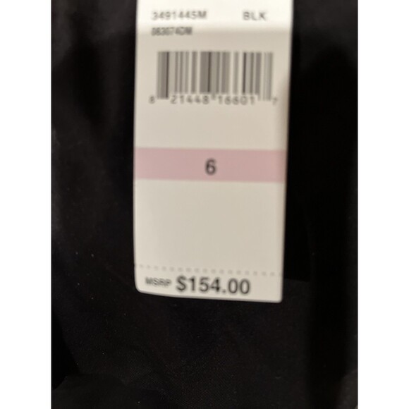 Trina Turk womens Black Monaco Ruffle One Piece Swimsuit size 6 list $154 - Picture 7 of 9